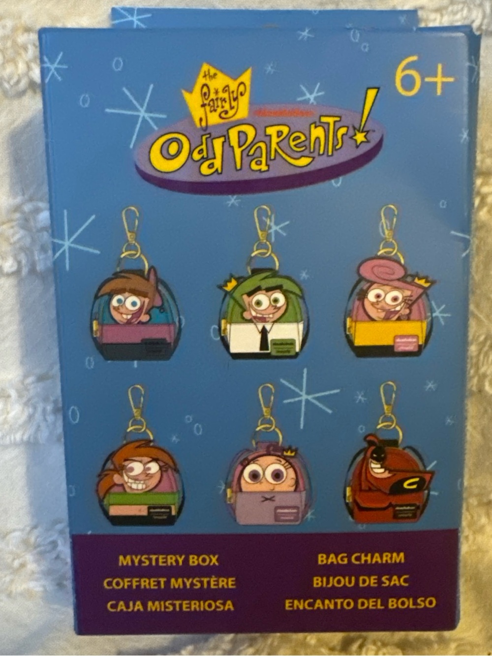 Loungefly Fairly Odd Parents Mystery Mini Backpack Bag Charm - New in Box SEALED